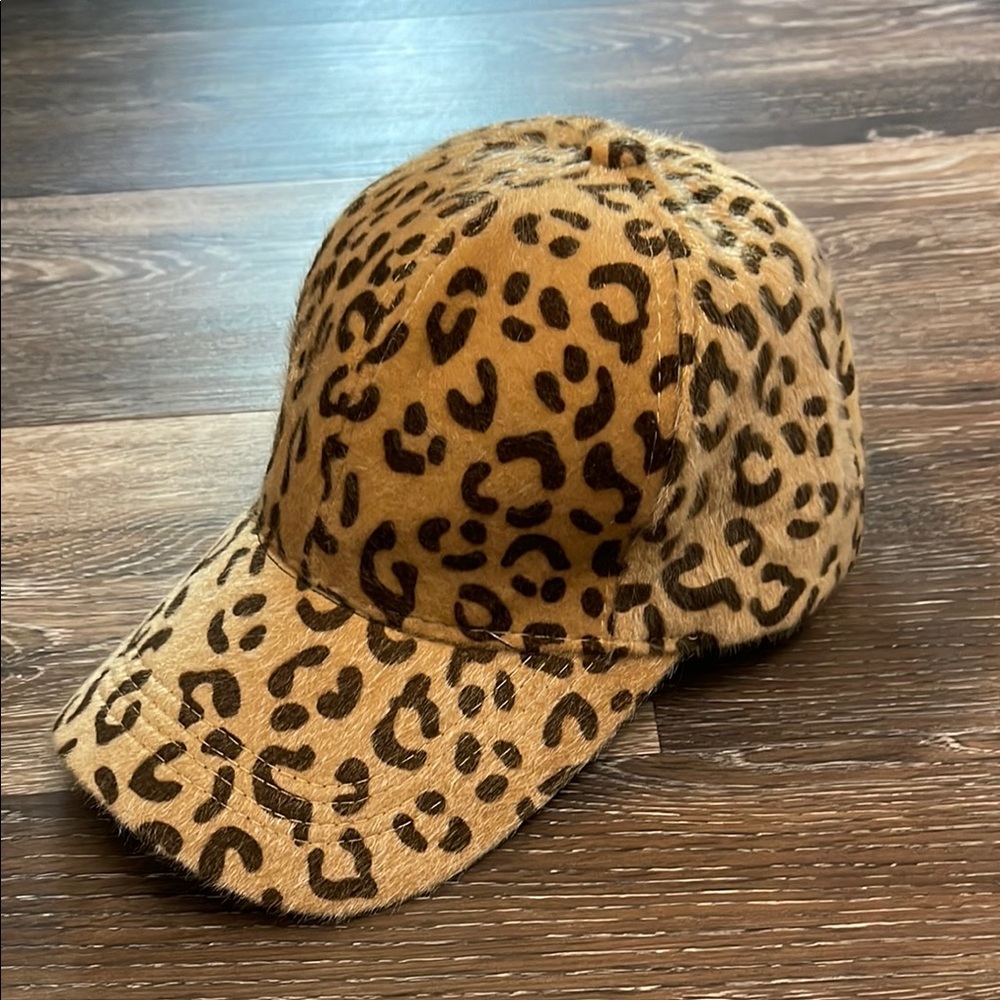 Leopard Fuzzy Hat